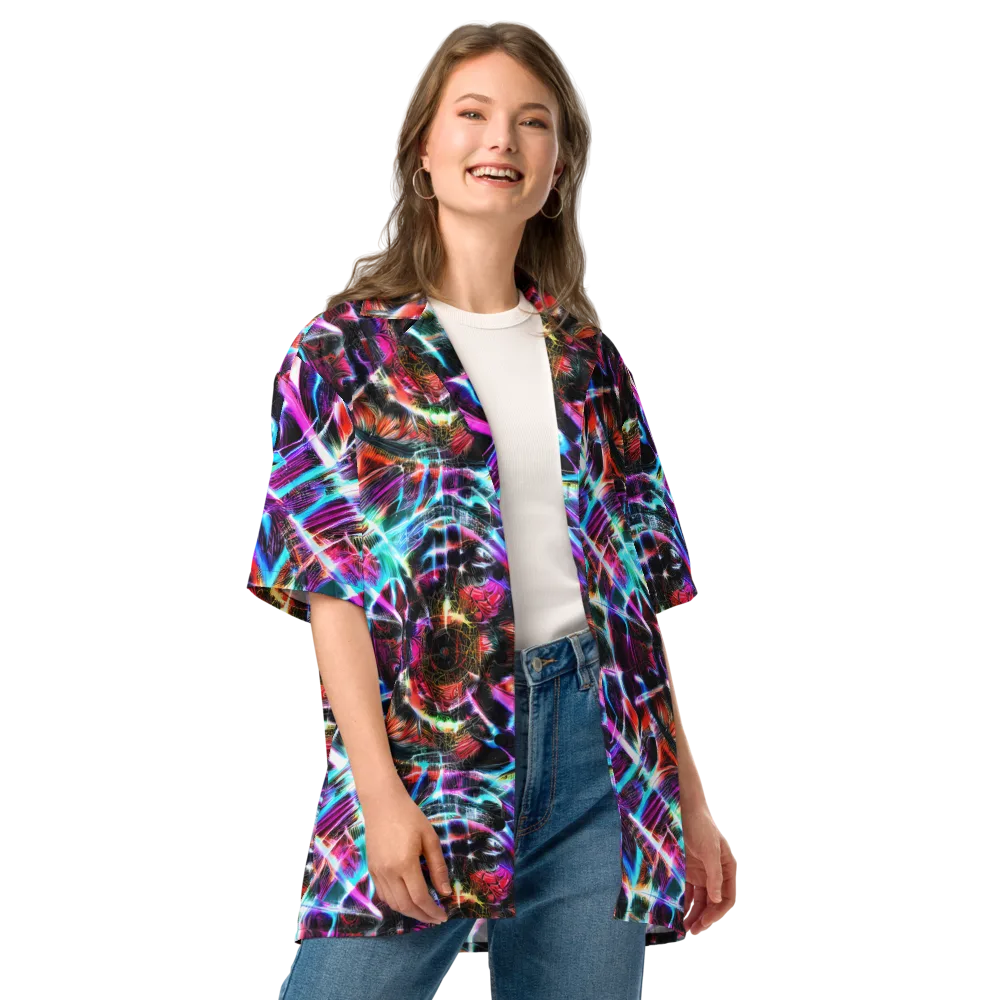 Laser Tempest on Button Shirt — Front