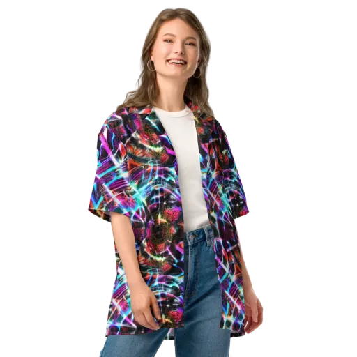 Laser Tempest on a Button Shirt