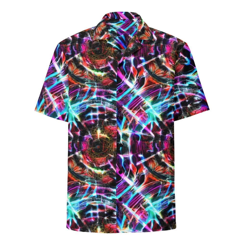 Laser Tempest on Button Shirt — Front