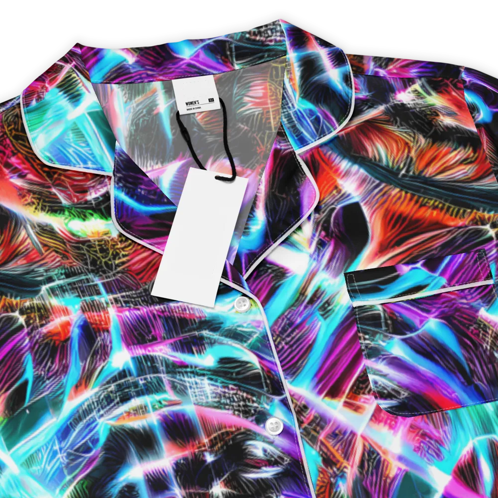 Laser Tempest on Women's Short Sleeve Pajama Top — Product details