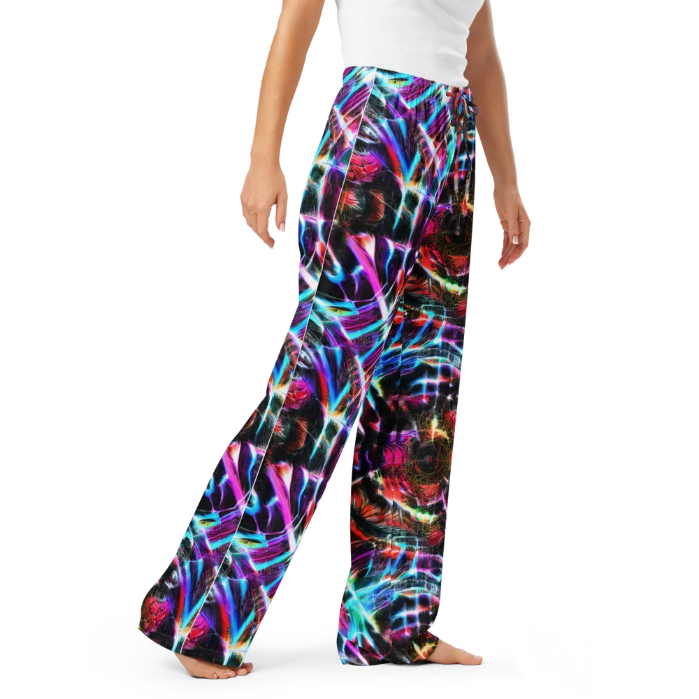 Laser Tempest on Women's Pajama Pants — Right Front