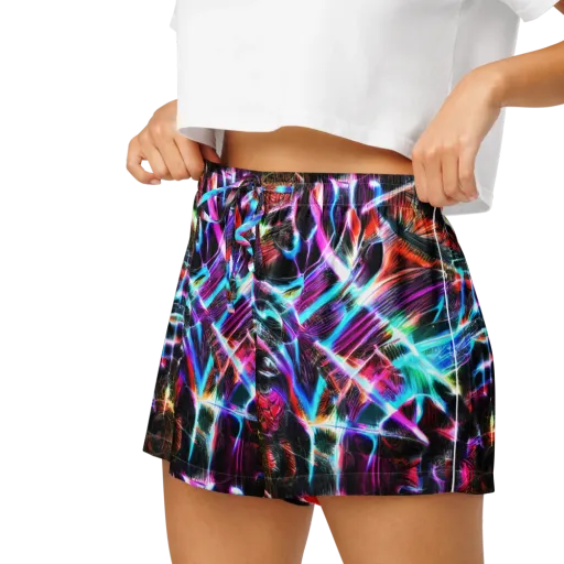 Laser Tempest on a Women's Pajama Shorts
