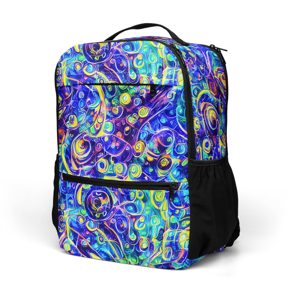 The Color Comet on Utility Backpack — Left Front