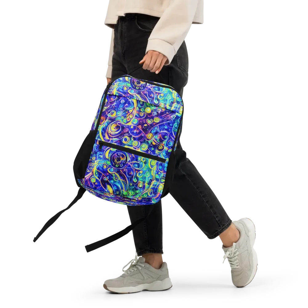The Color Comet on Utility Backpack — Front