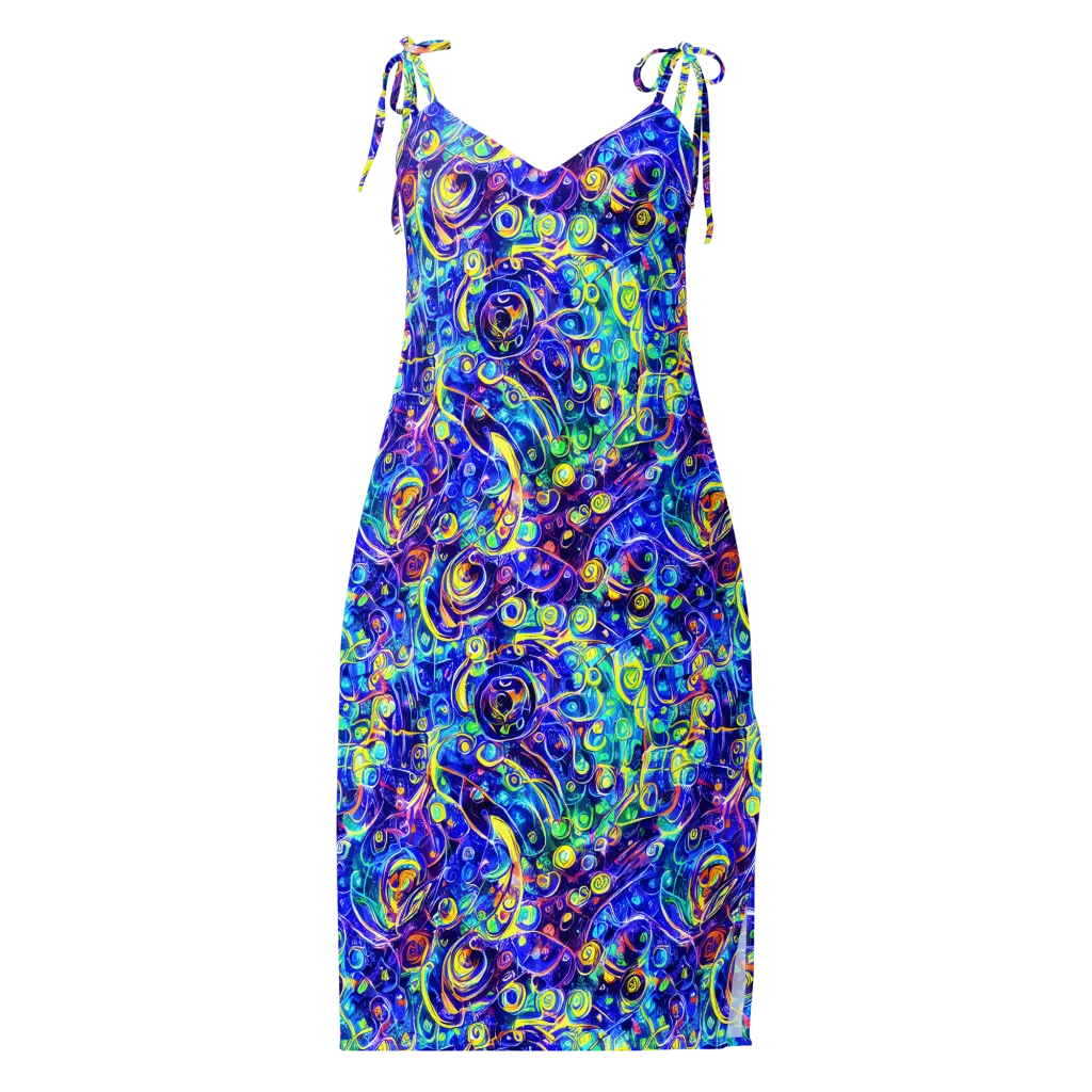 The Color Comet on Slip Dress — Front