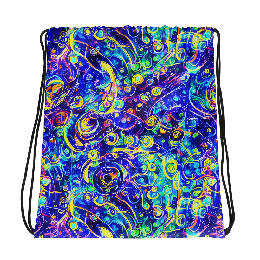 The Color Comet on Drawstring Bag — Photo