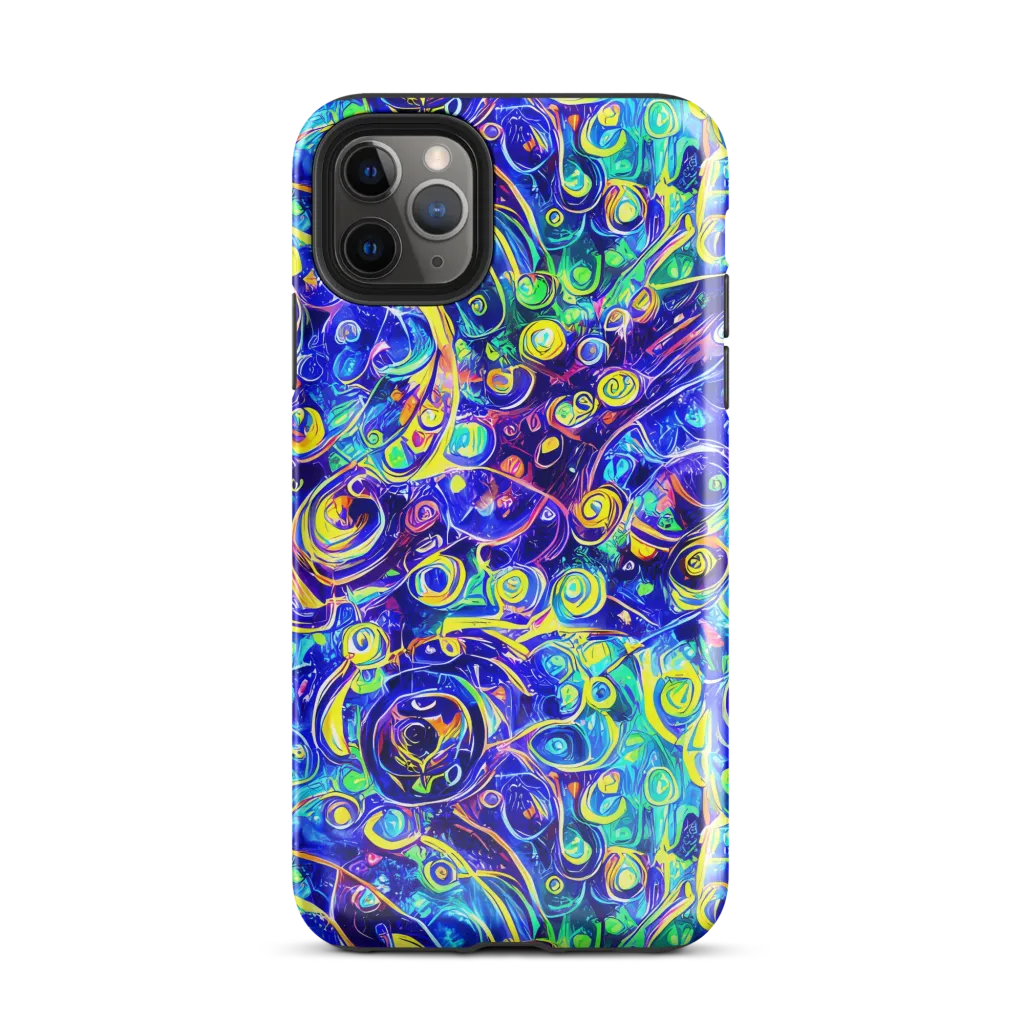 The Color Comet on Tough Case for iPhone® — Front