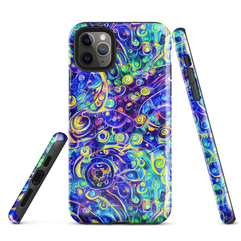 The Color Comet on Tough Case for iPhone® — Front