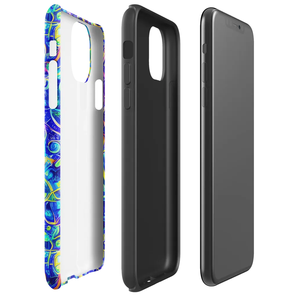 The Color Comet on Tough Case for iPhone® — Right