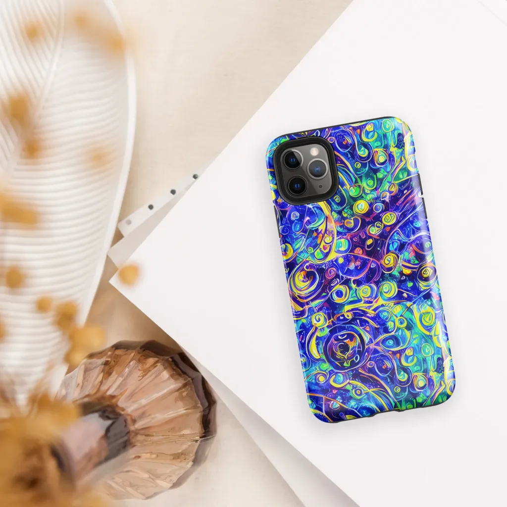 The Color Comet on Tough Case for iPhone® — Front