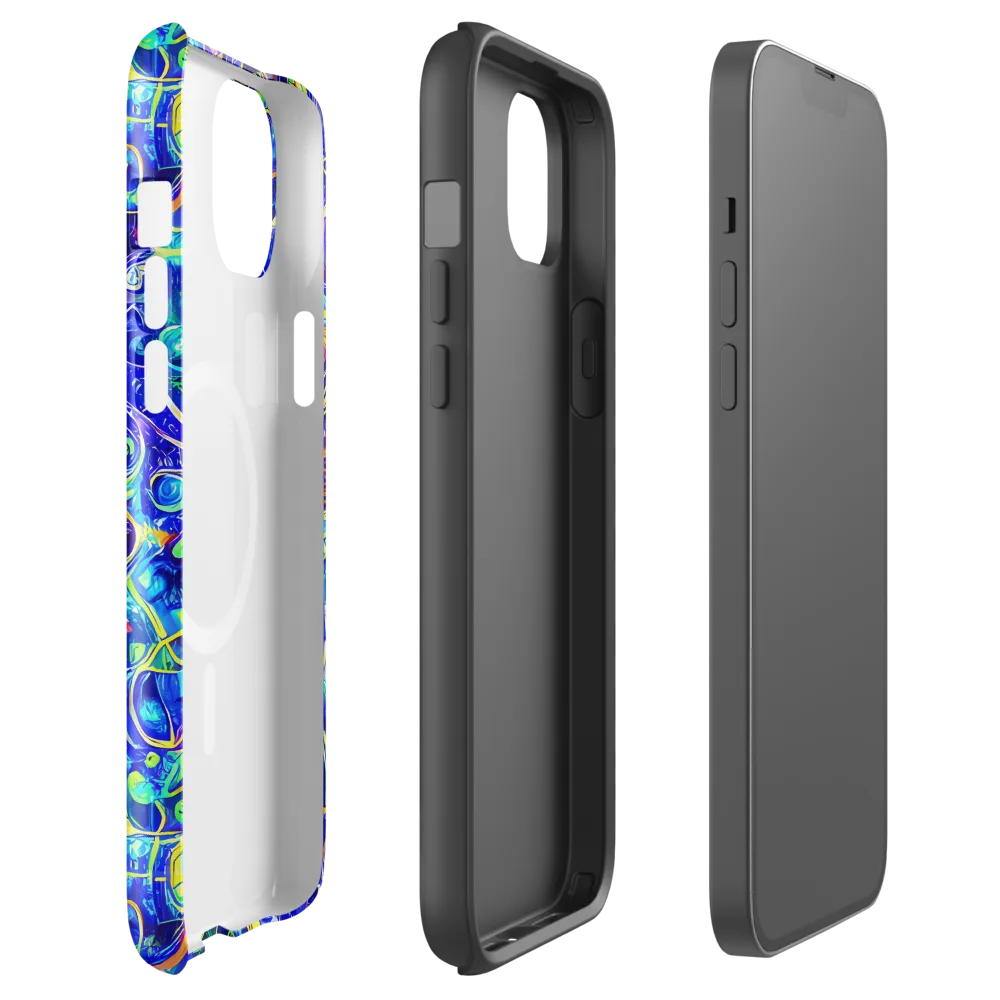 The Color Comet on MagSafe Tough Case for iPhone® — Front