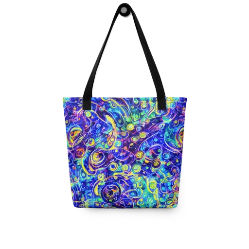 The Color Comet on a Tote Bag
