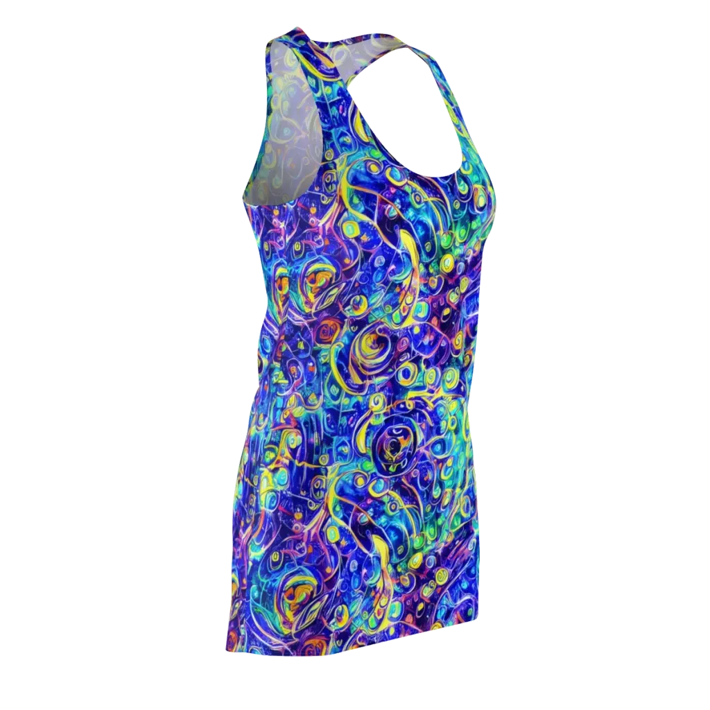 The Color Comet on Racerback Dress — Front Side