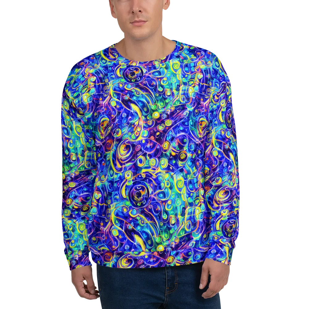 The Color Comet on Sweatshirt — Front