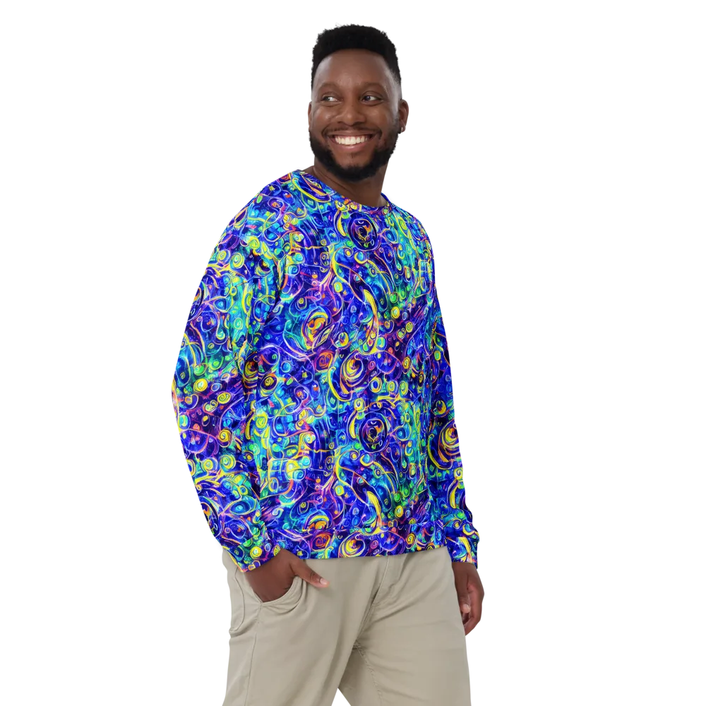 The Color Comet on Sweatshirt — Front