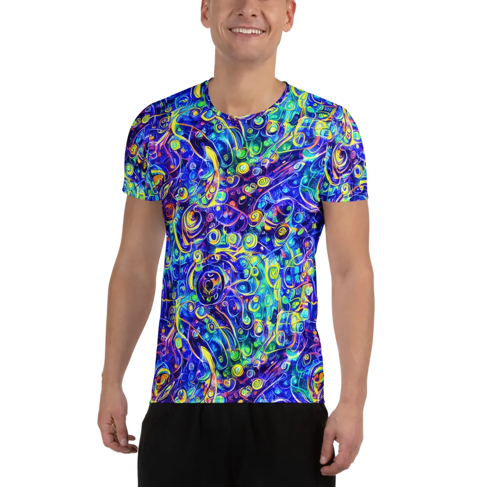 The Color Comet on Men's Athletic T-Shirt — Front