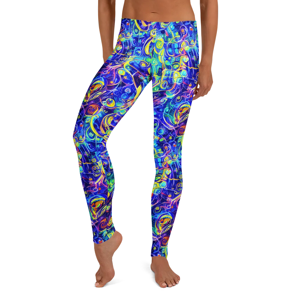 The Color Comet on Leggings — Front
