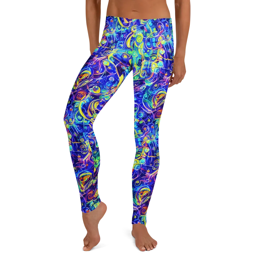 The Color Comet on Leggings — Front