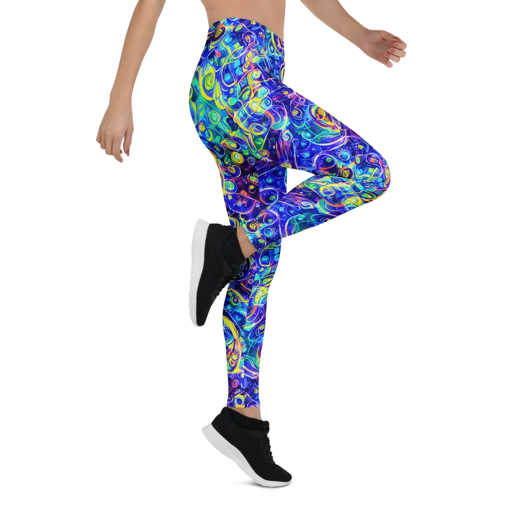 The Color Comet on Leggings — Right