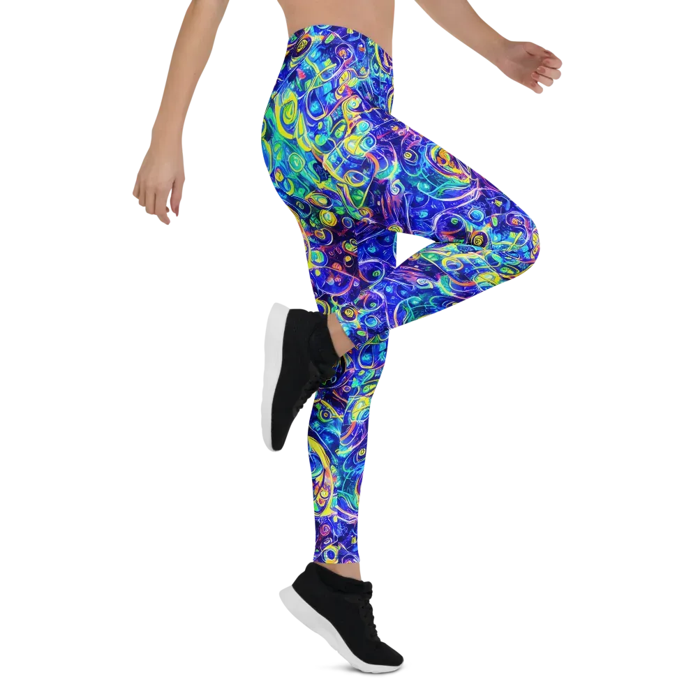 The Color Comet on Leggings — Right