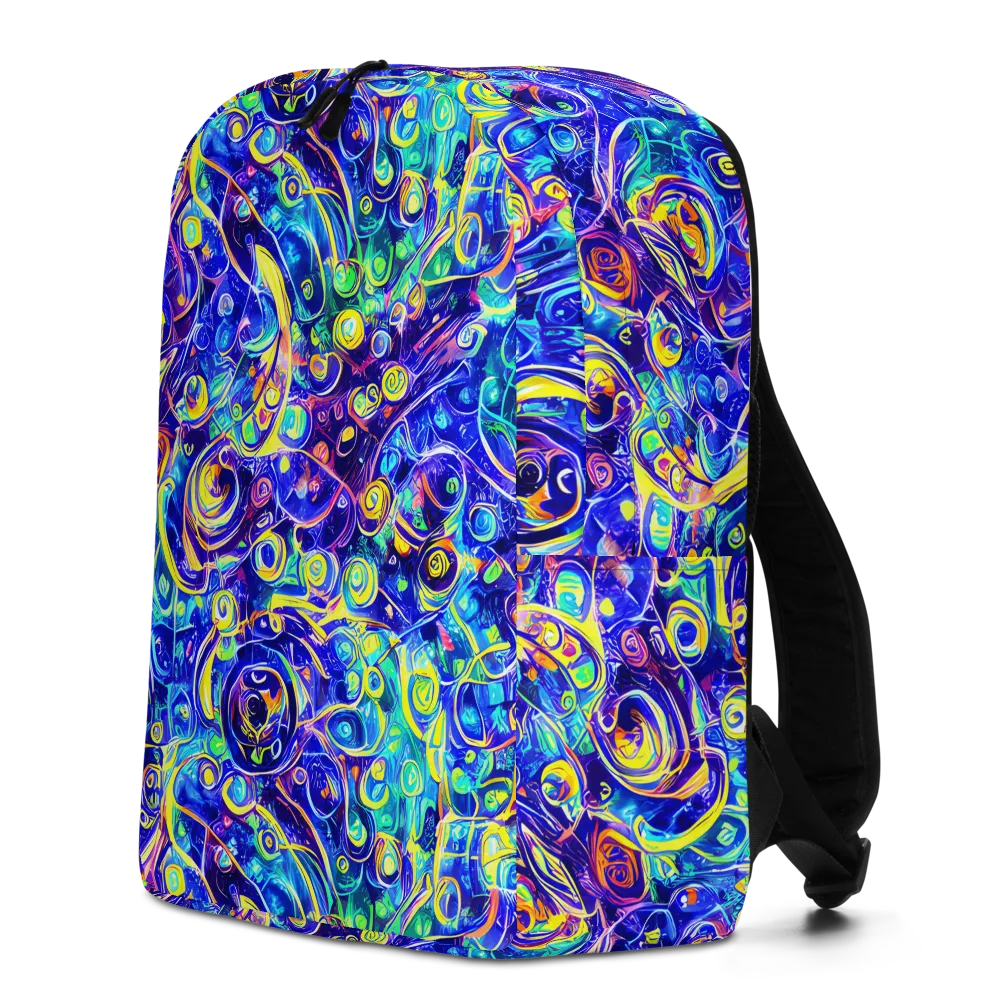 The Color Comet on Minimalist Backpack — Left