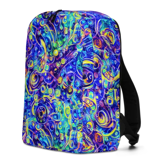 The Color Comet on a Minimalist Backpack