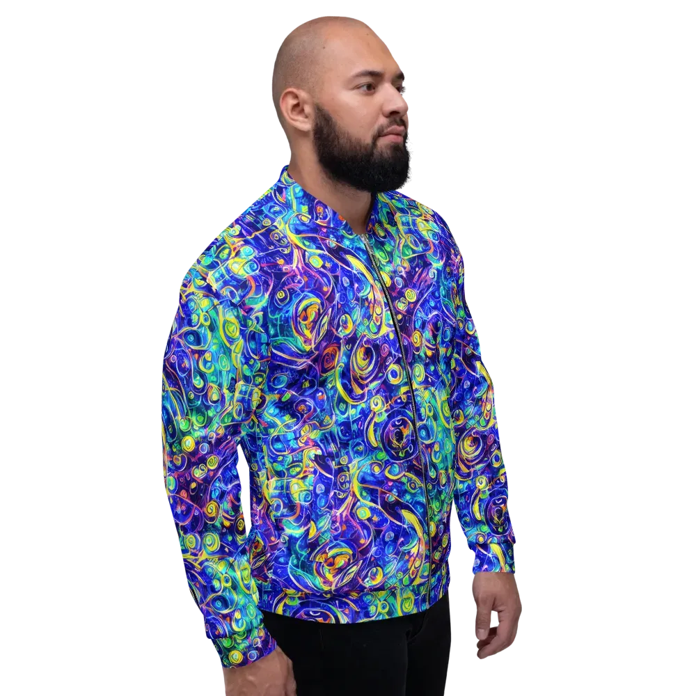 The Color Comet on Bomber Jacket — Right