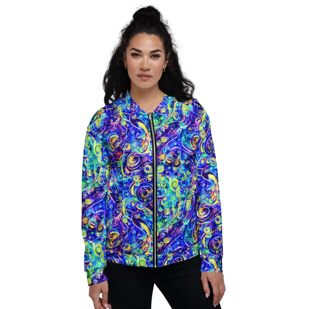The Color Comet on Bomber Jacket — Front