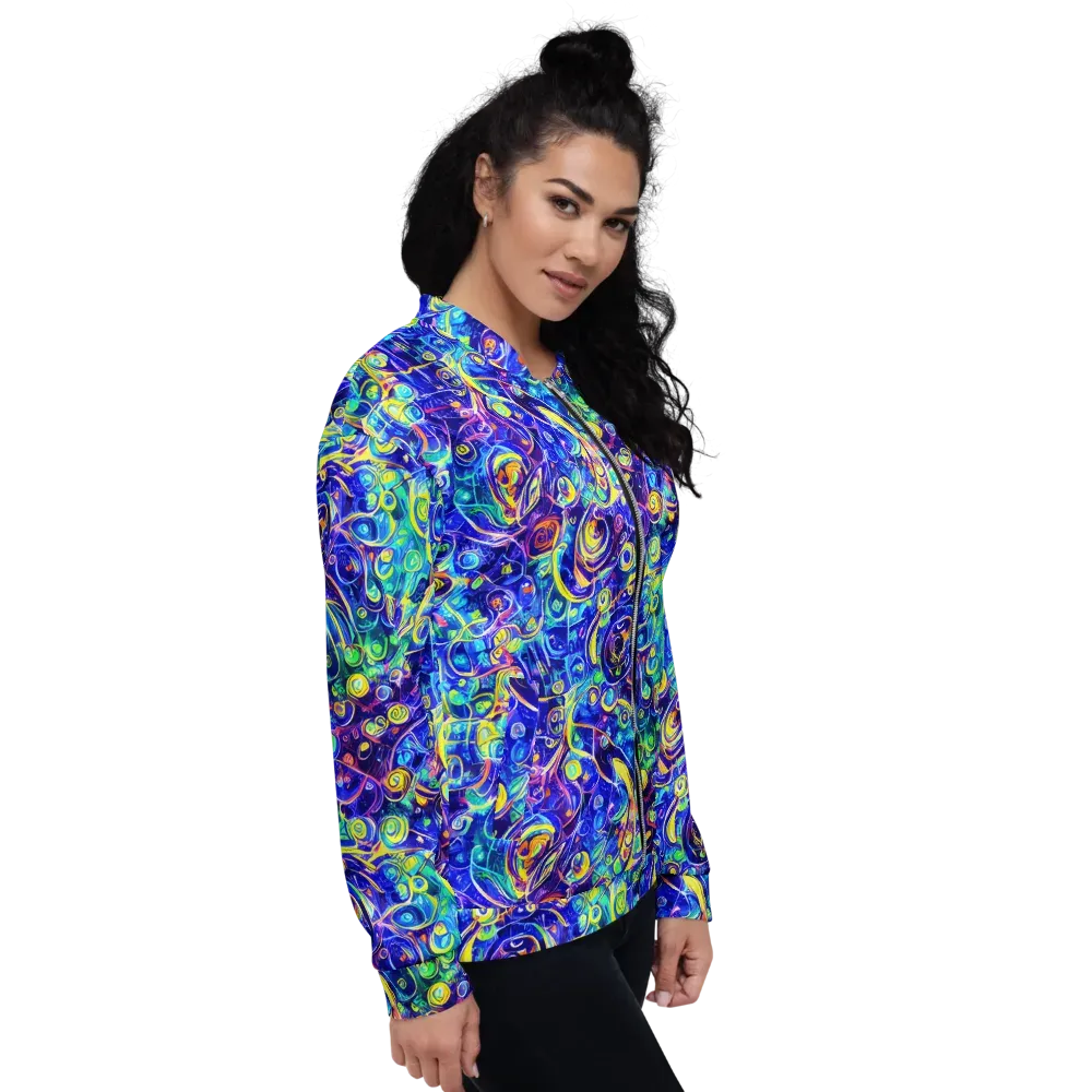 The Color Comet on Bomber Jacket — Right