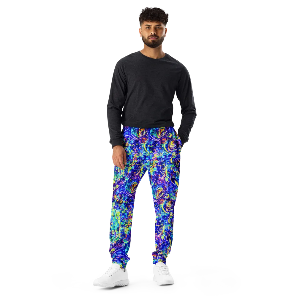 The Color Comet on Men's Joggers — Front