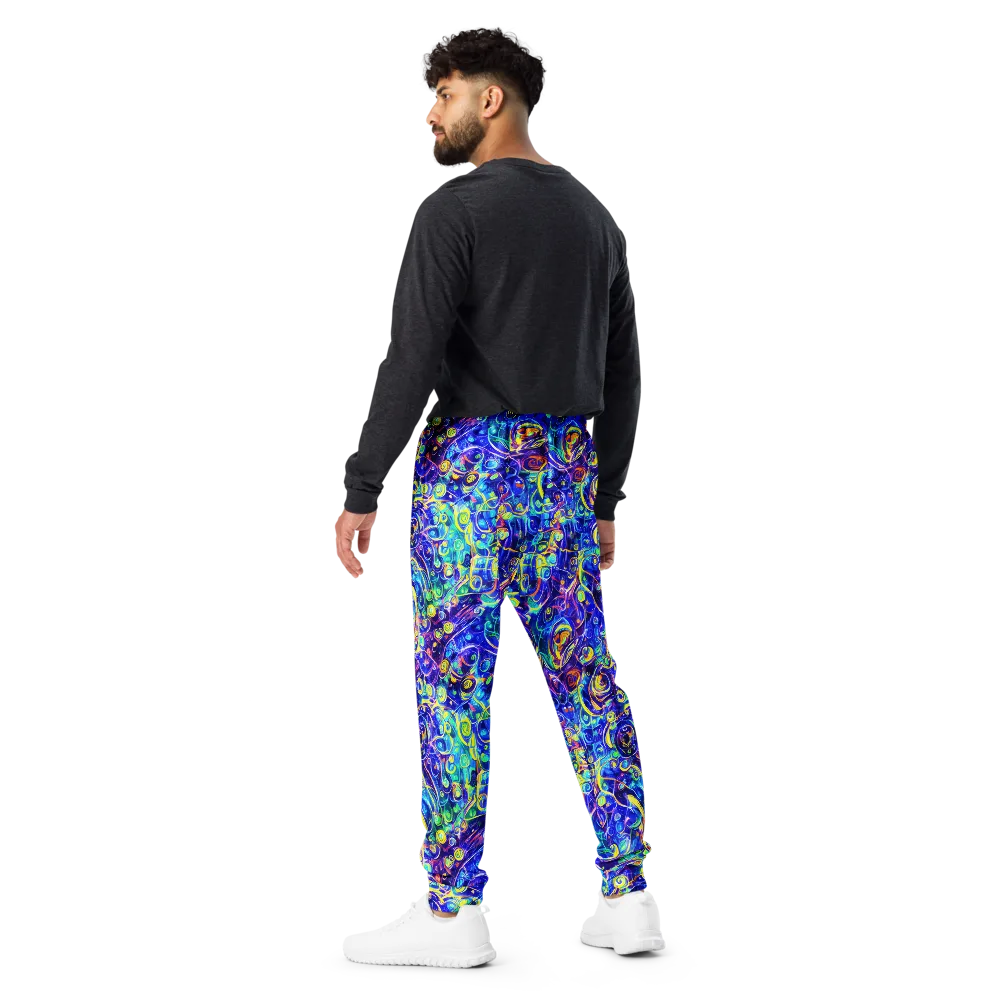 The Color Comet on Men's Joggers — Back