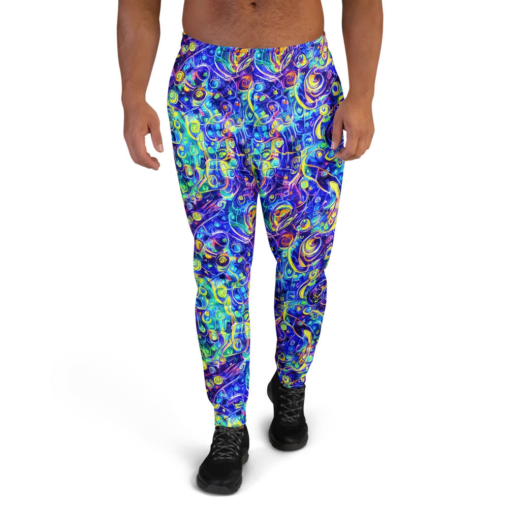 The Color Comet on Men's Joggers — Front