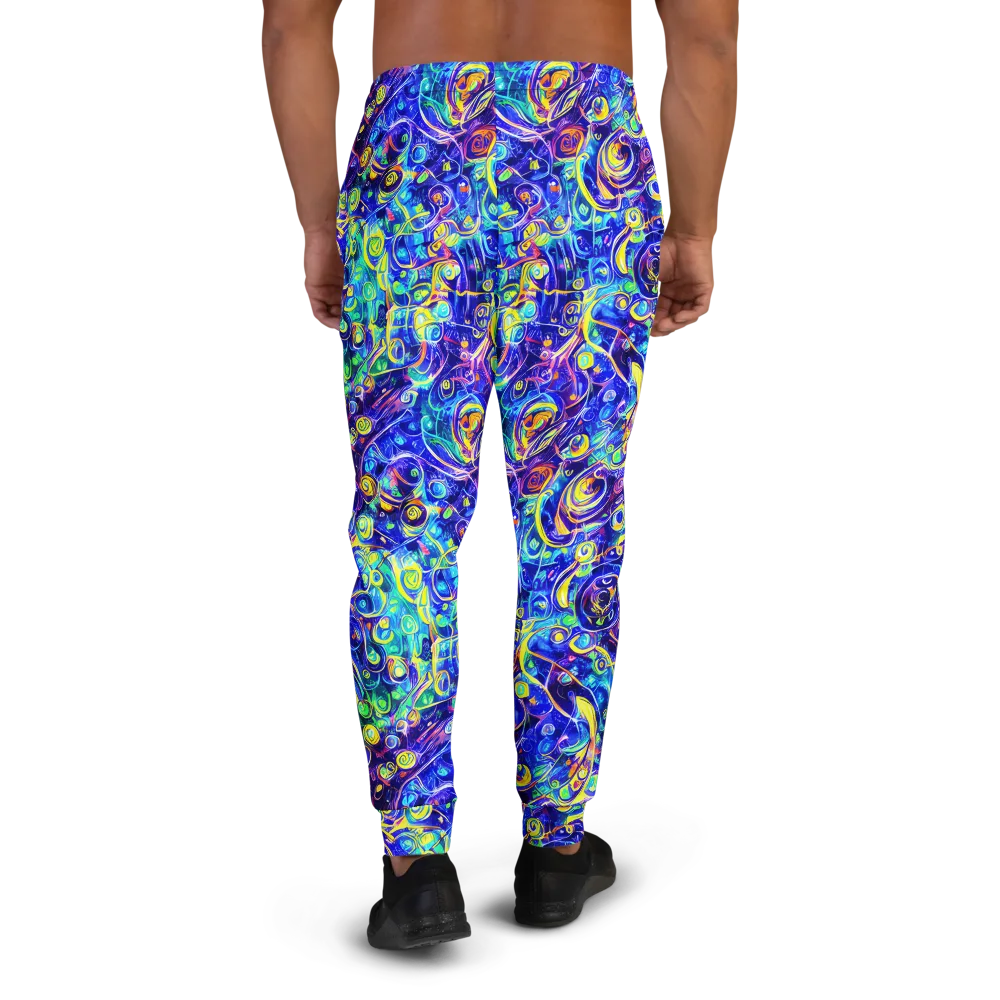 The Color Comet on Men's Joggers — Back