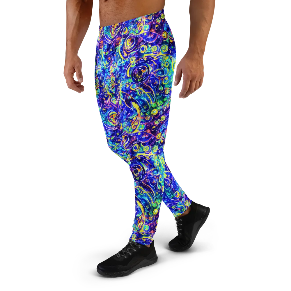The Color Comet on Men's Joggers — Left