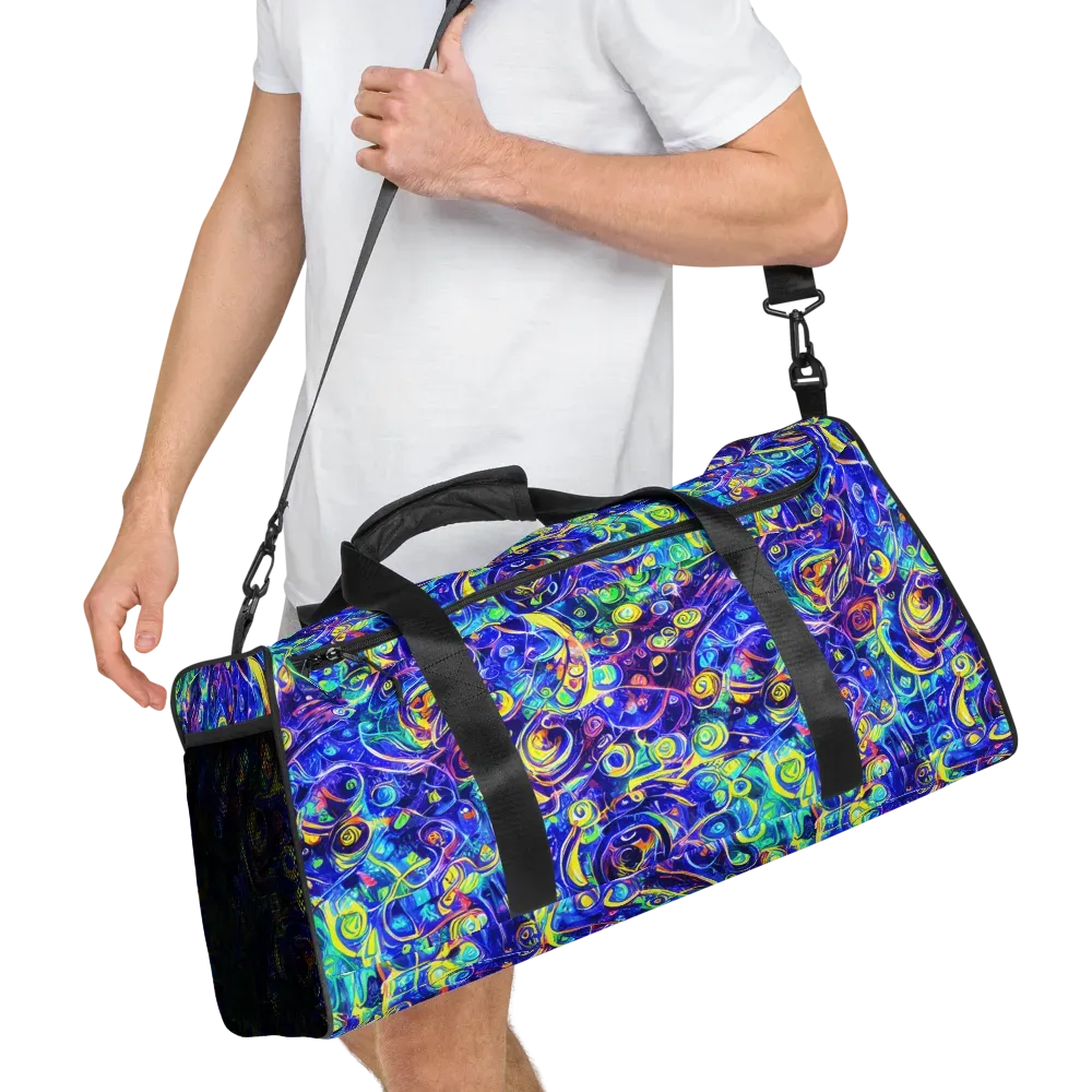 The Color Comet on Duffle Bag — Right Front