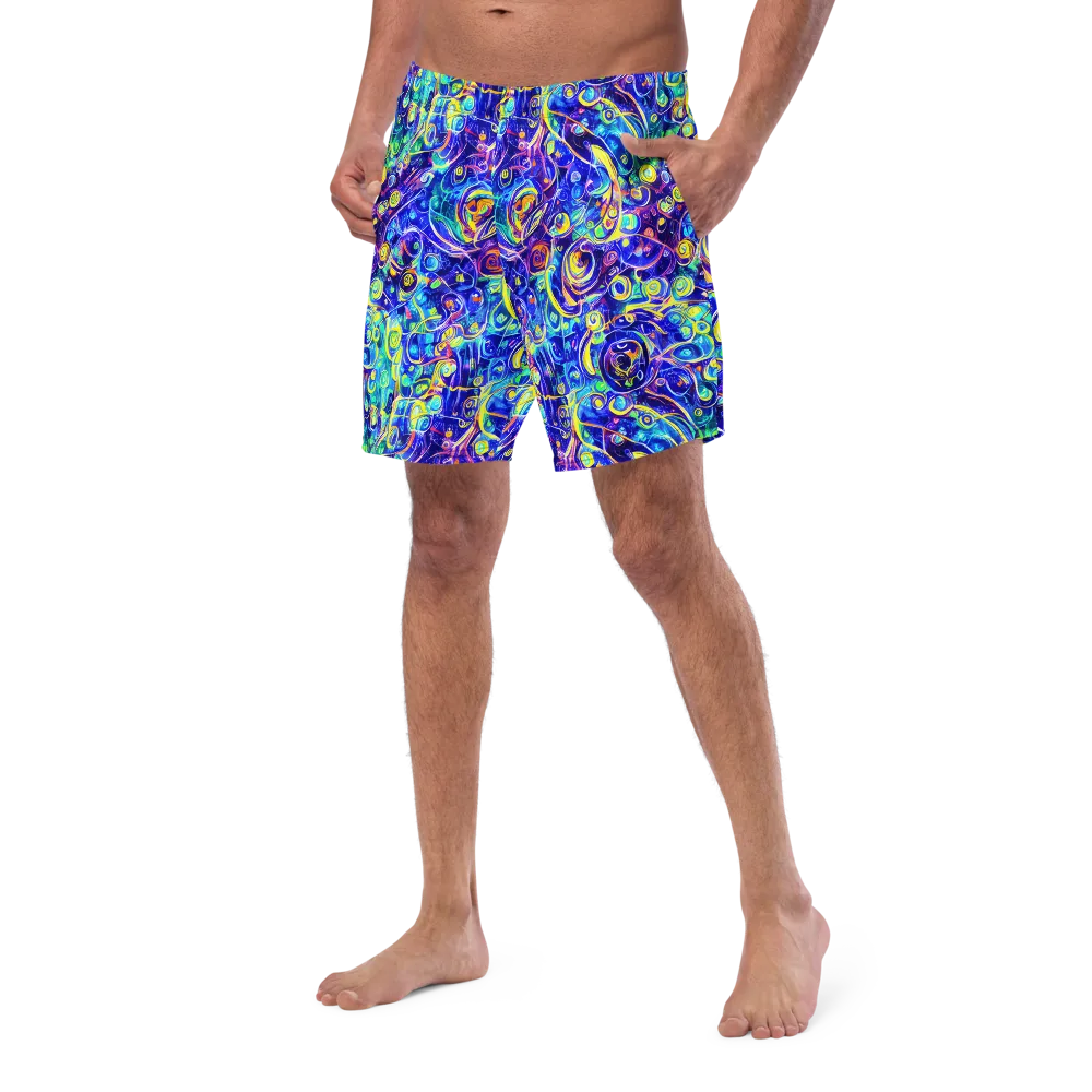 The Color Comet on Swim Trunks — Left Front