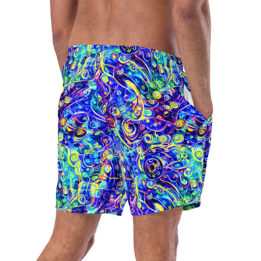The Color Comet on Swim Trunks — Right Back