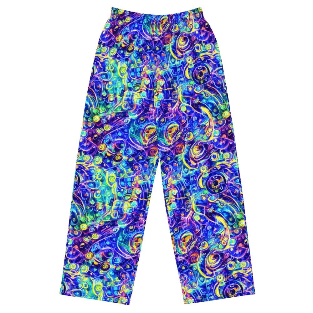 The Color Comet on Wide-Leg Pants — Front