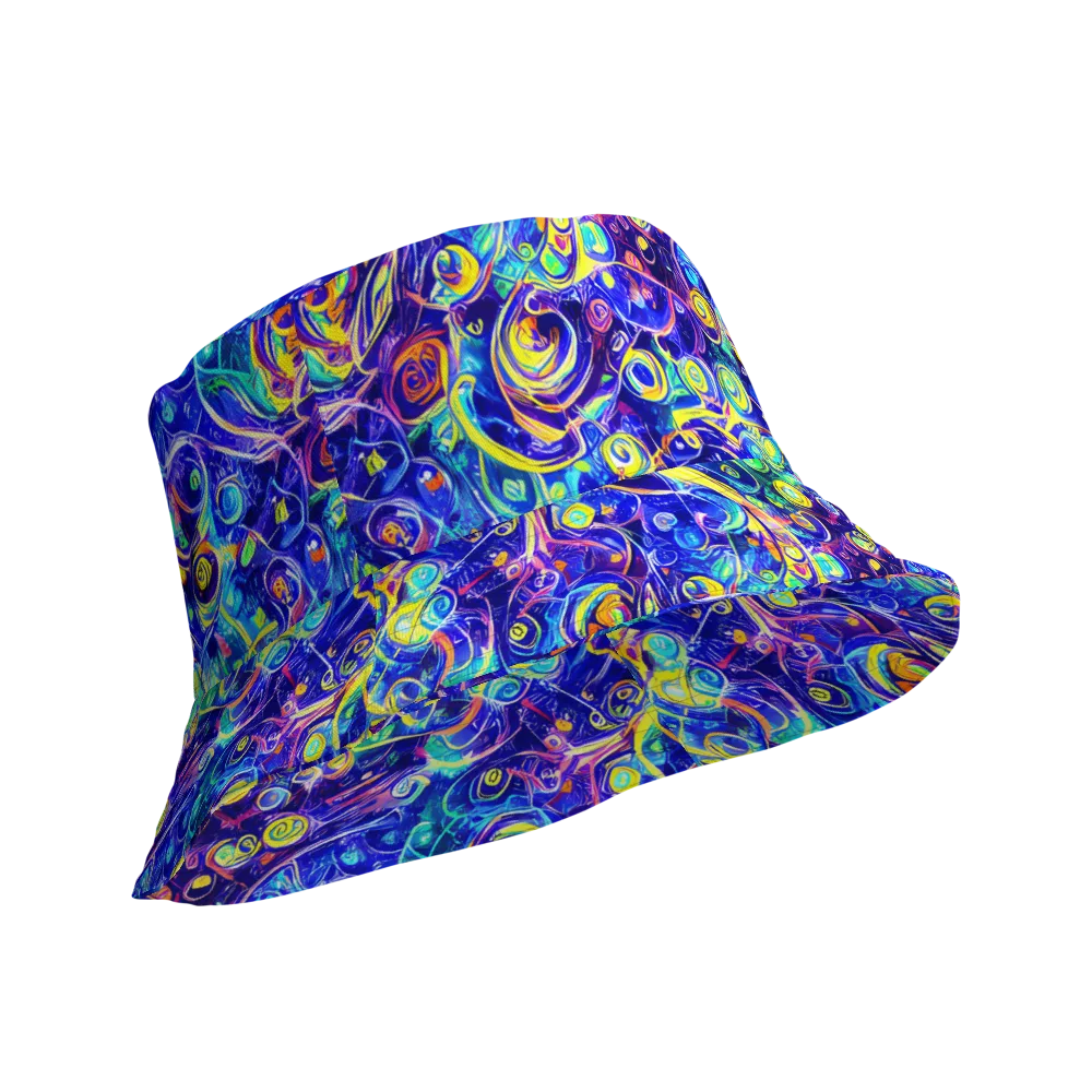 The Color Comet on Reversible Bucket Hat — Product details Outside