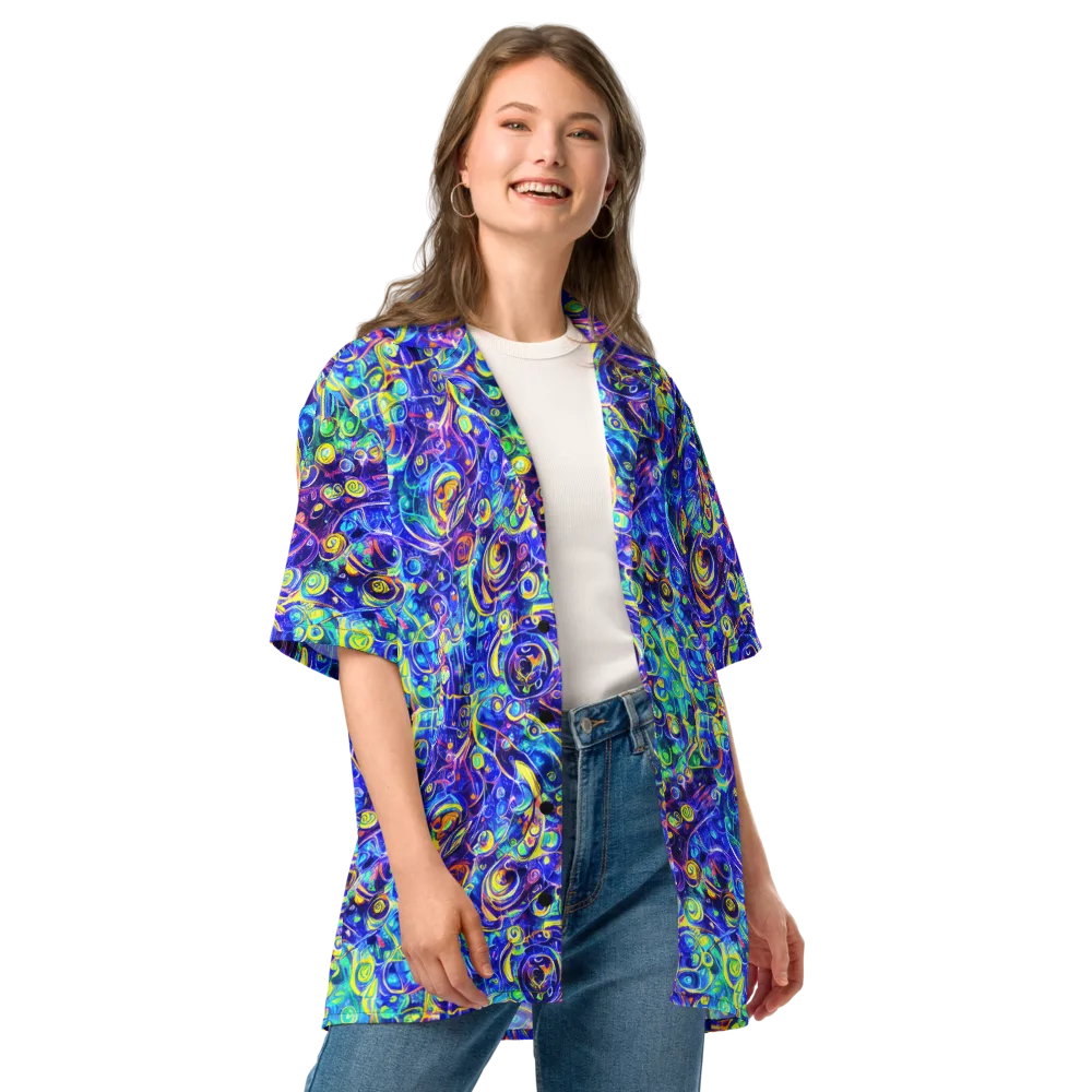 The Color Comet on Button Shirt — Front
