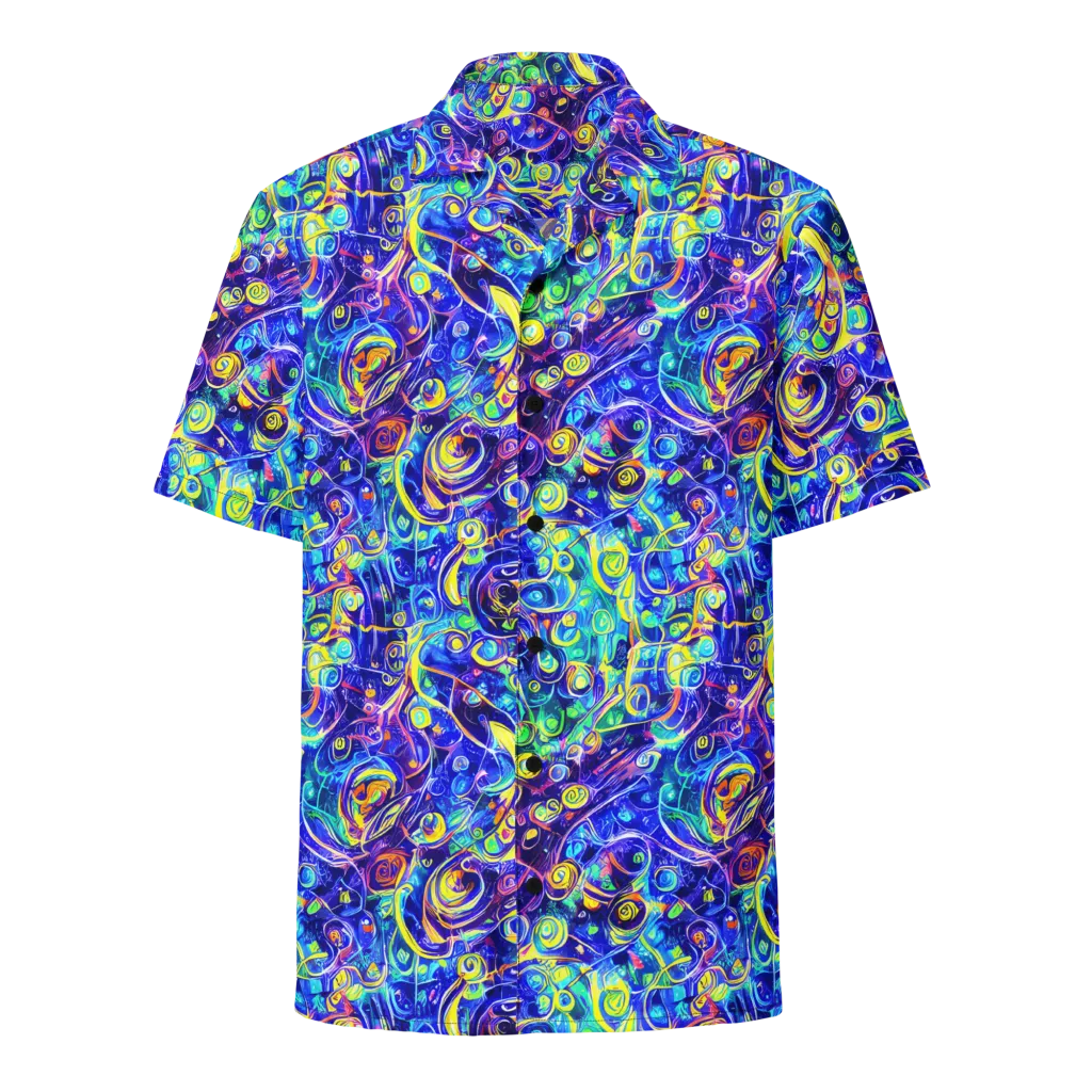 The Color Comet on Button Shirt — Front