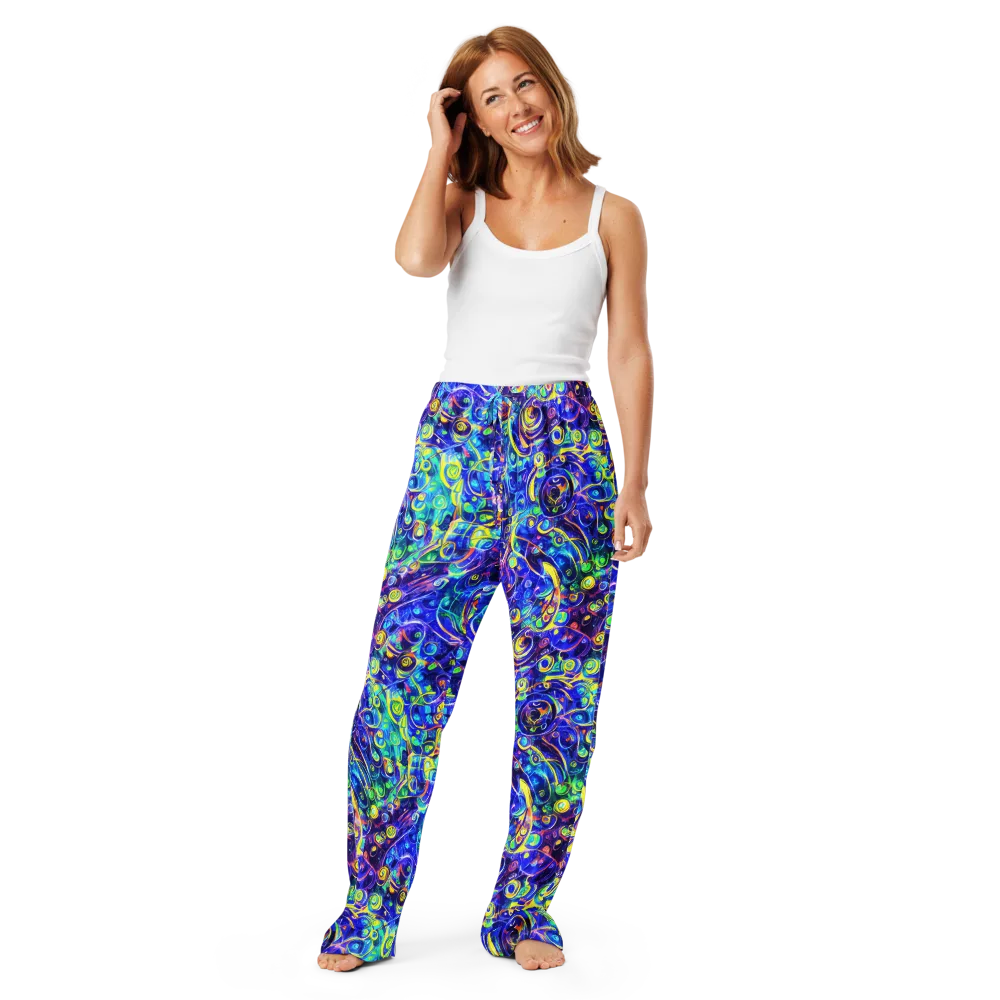 The Color Comet on Women's Pajama Pants — Front
