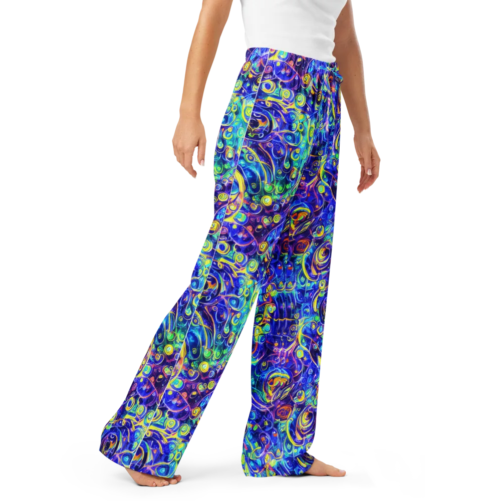 The Color Comet on Women's Pajama Pants — Right Front