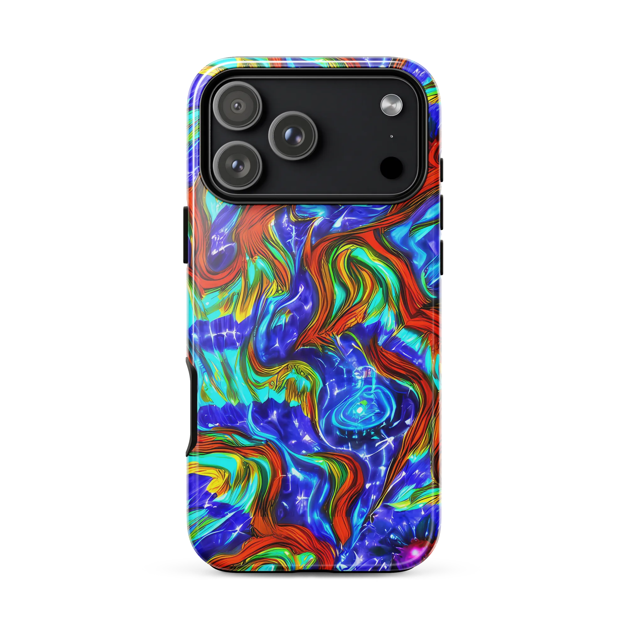 Bluefire Maze on Tough Case for iPhone® — Front