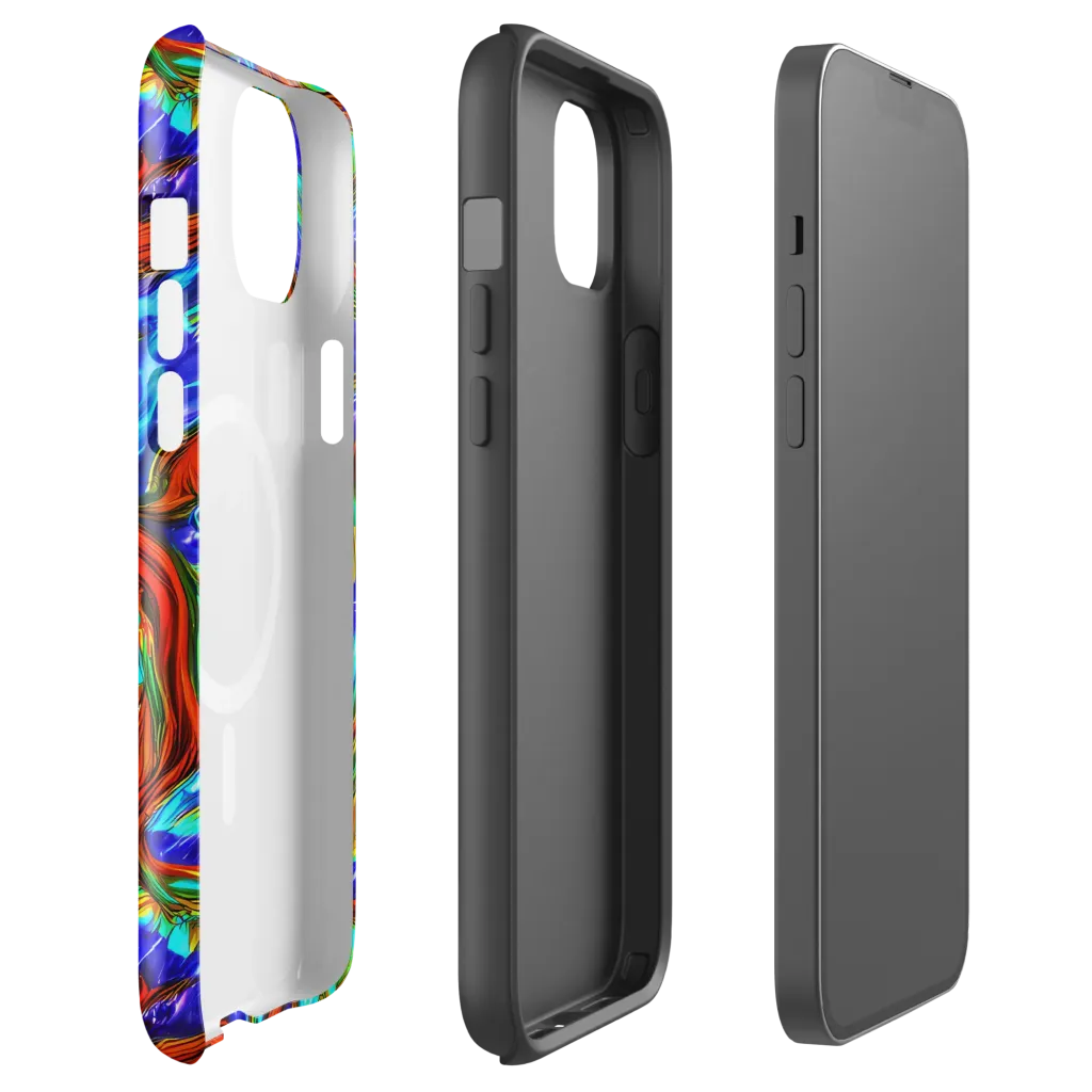 Bluefire Maze on MagSafe Tough Case for iPhone® — Front