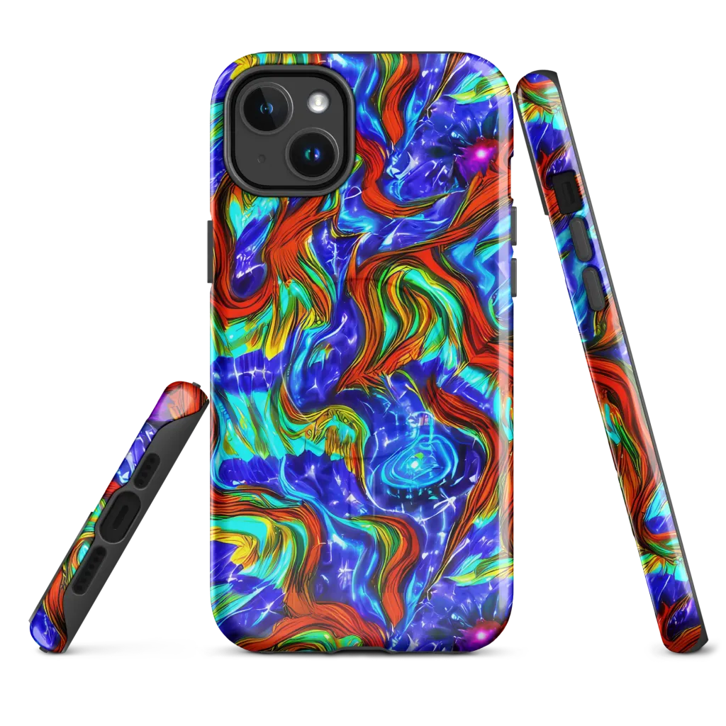 Bluefire Maze on MagSafe Tough Case for iPhone® — Front