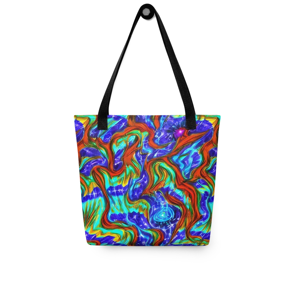 Bluefire Maze on Tote Bag — Front
