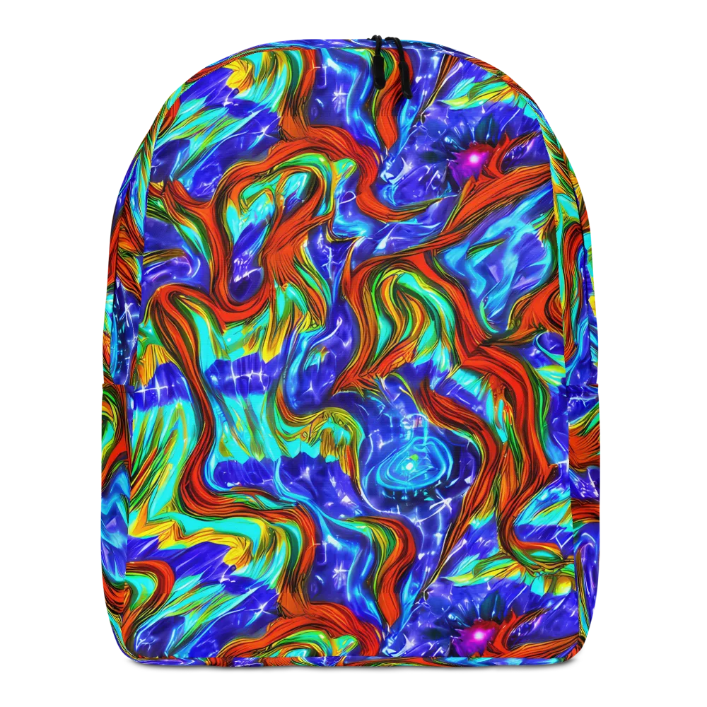 Bluefire Maze on Minimalist Backpack — Front