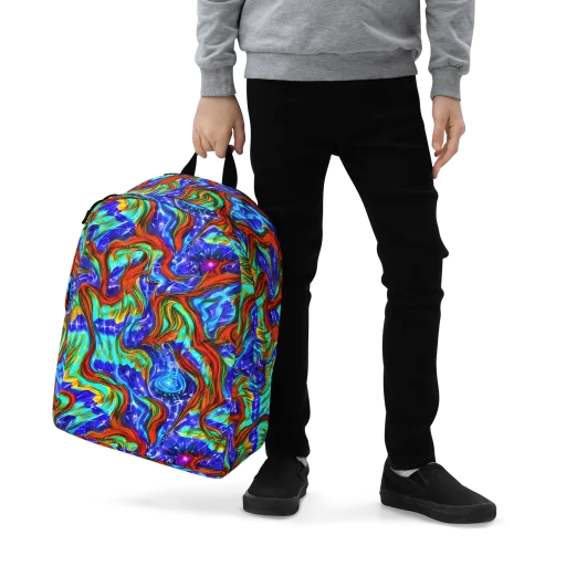 Bluefire Maze on a Minimalist Backpack