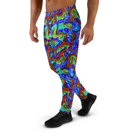Bluefire Maze on a Men's Joggers